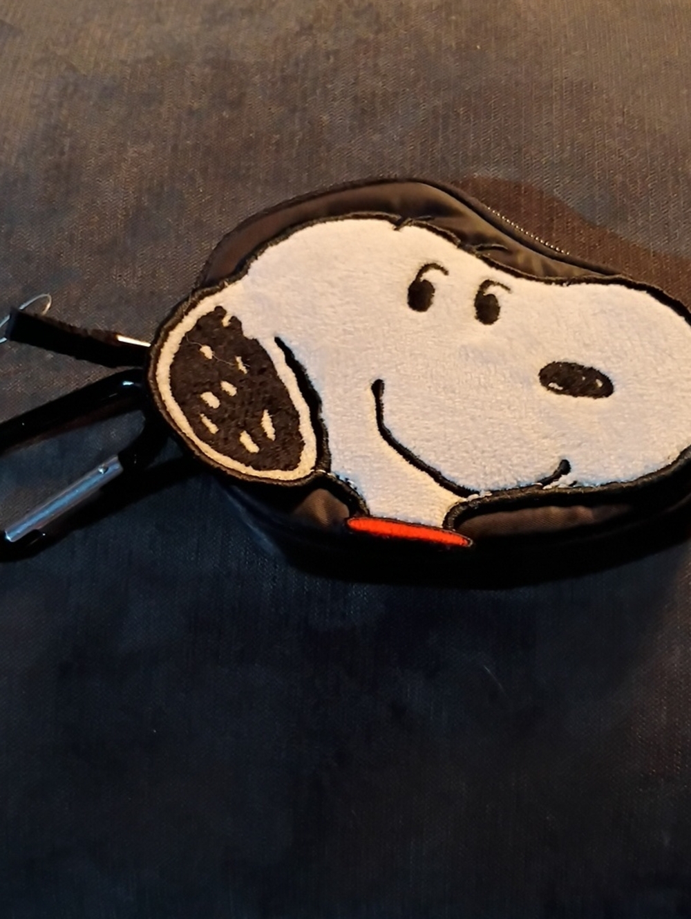 Snoopy Coin Purse With Clip